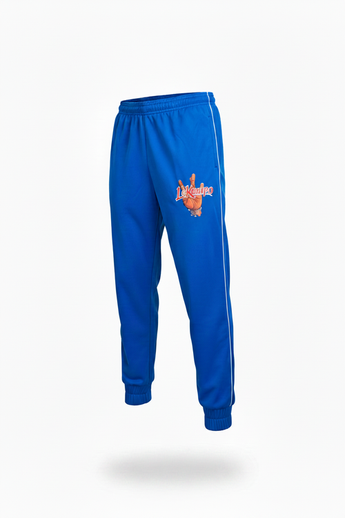 LeKompo Blue Track Pants - No Sub-text