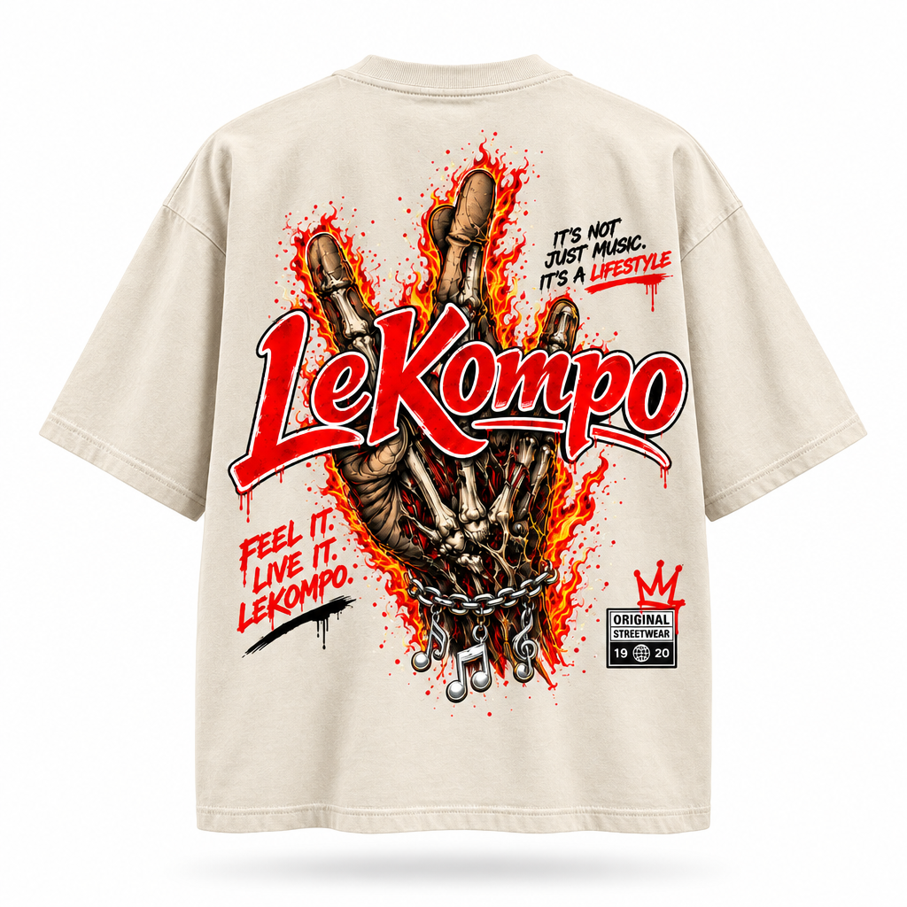 Lekompo New-day oversized Tee