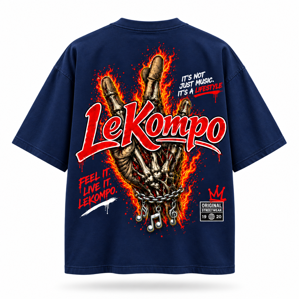 Lekompo New-day oversized Tee