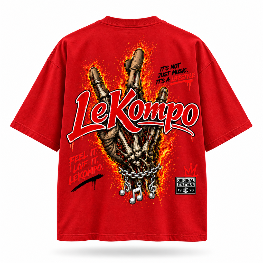Lekompo New-day oversized Tee