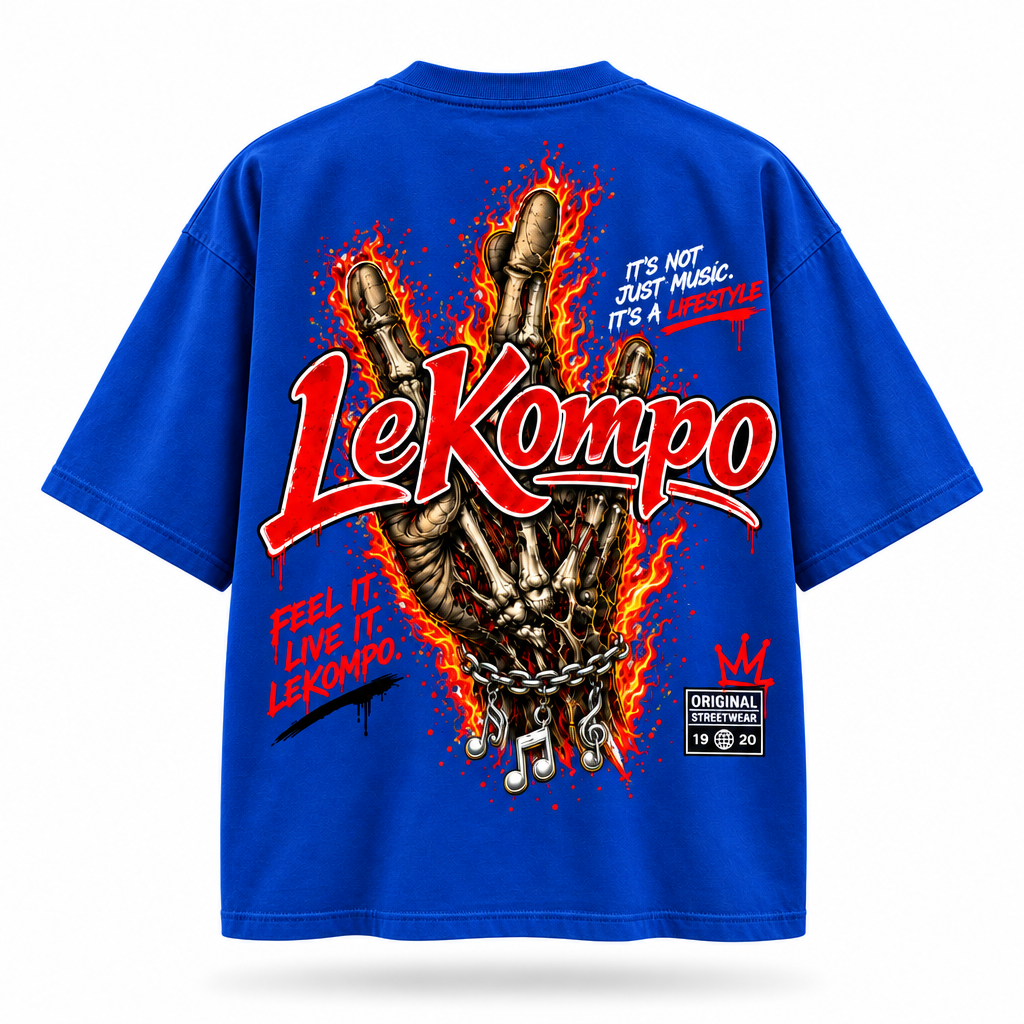 Lekompo New-day oversized Tee