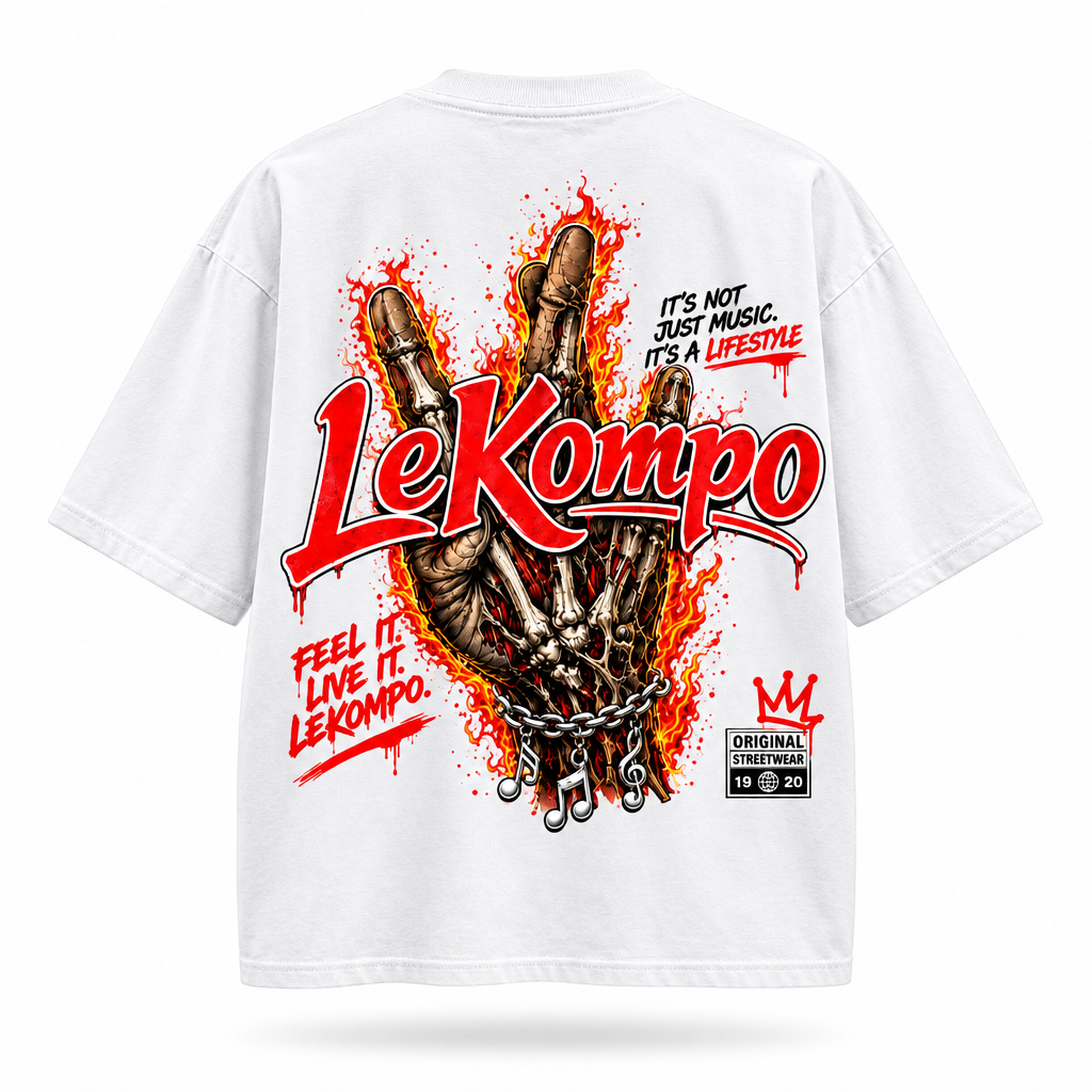 Lekompo New-day oversized Tee