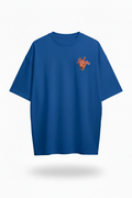 LeKompo Hand Sign Tee – Royal Blue Front