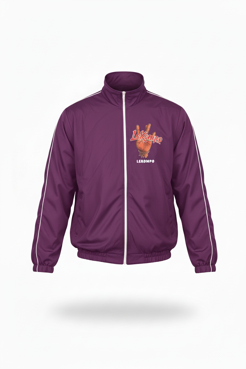 Purple Lekompo Tracksuit Jacket